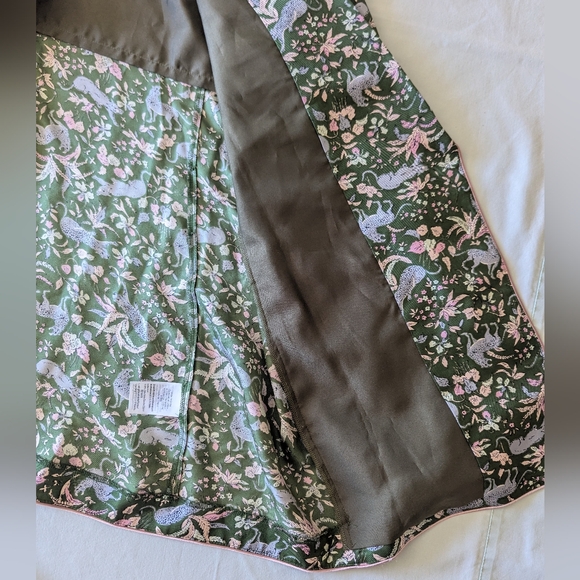 J. Crew Collection Silk Jungle Cat Blazer/Jacket - Picture 10 of 11